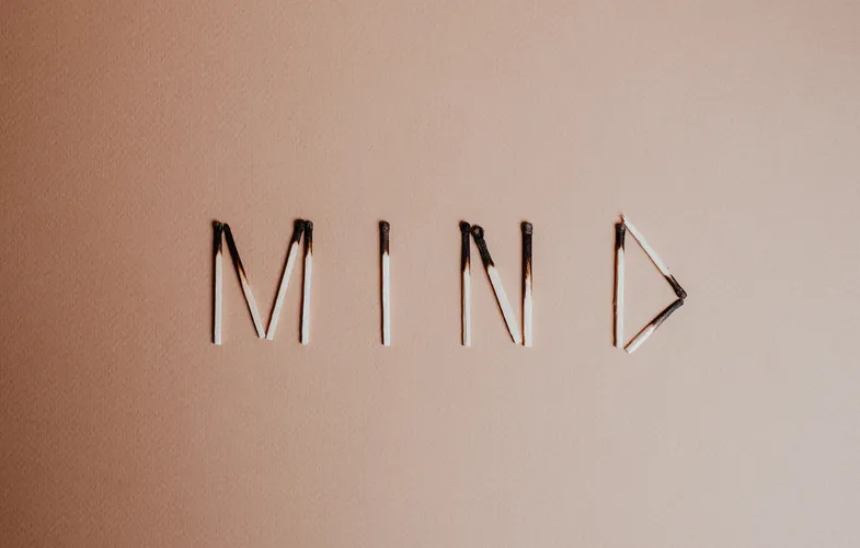 An image of the word mind